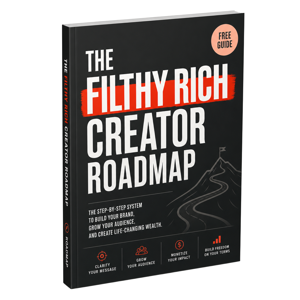 The Filthy Rich Creator Roadmap cover